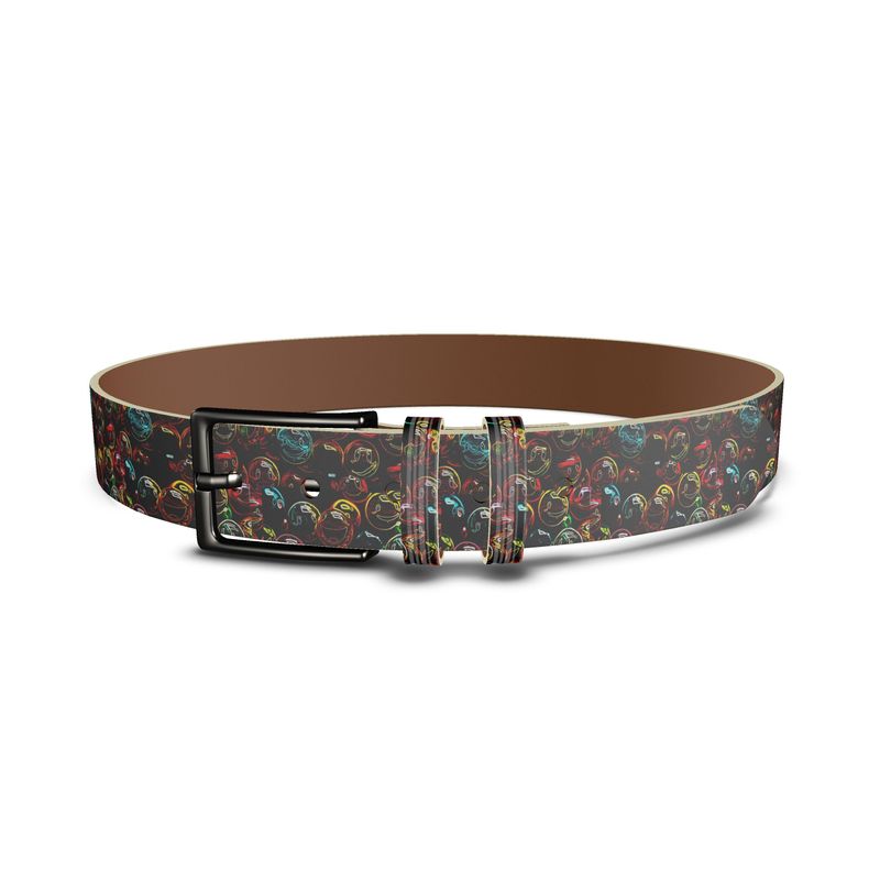 Outspoken Designs 01 "Lighten Up" Designer Unisex Leather Belt