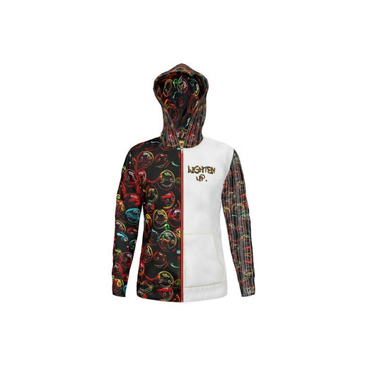 Outspoken Designs 01 "Lighten Up" Designer Unisex Full Zip Hoodie