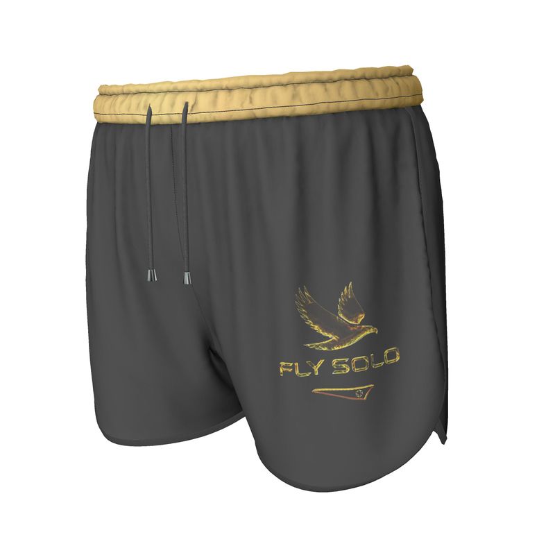 Outspoken Designs 03-02 "Fly Solo" Ladies Designer Running Shorts