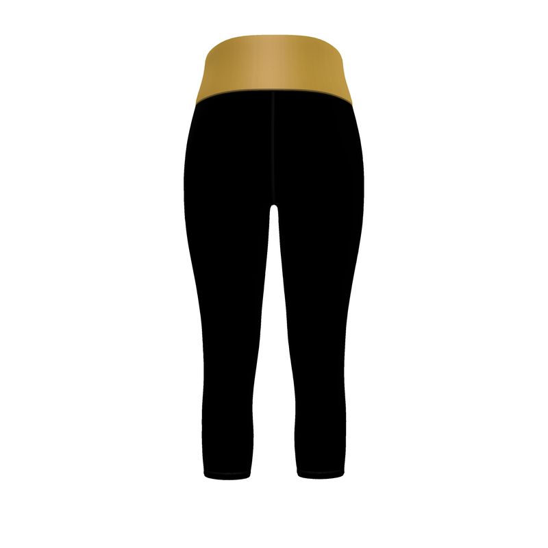 Outspoken Designs 03-02 "Fly Solo" Designer Capri Sports Leggings