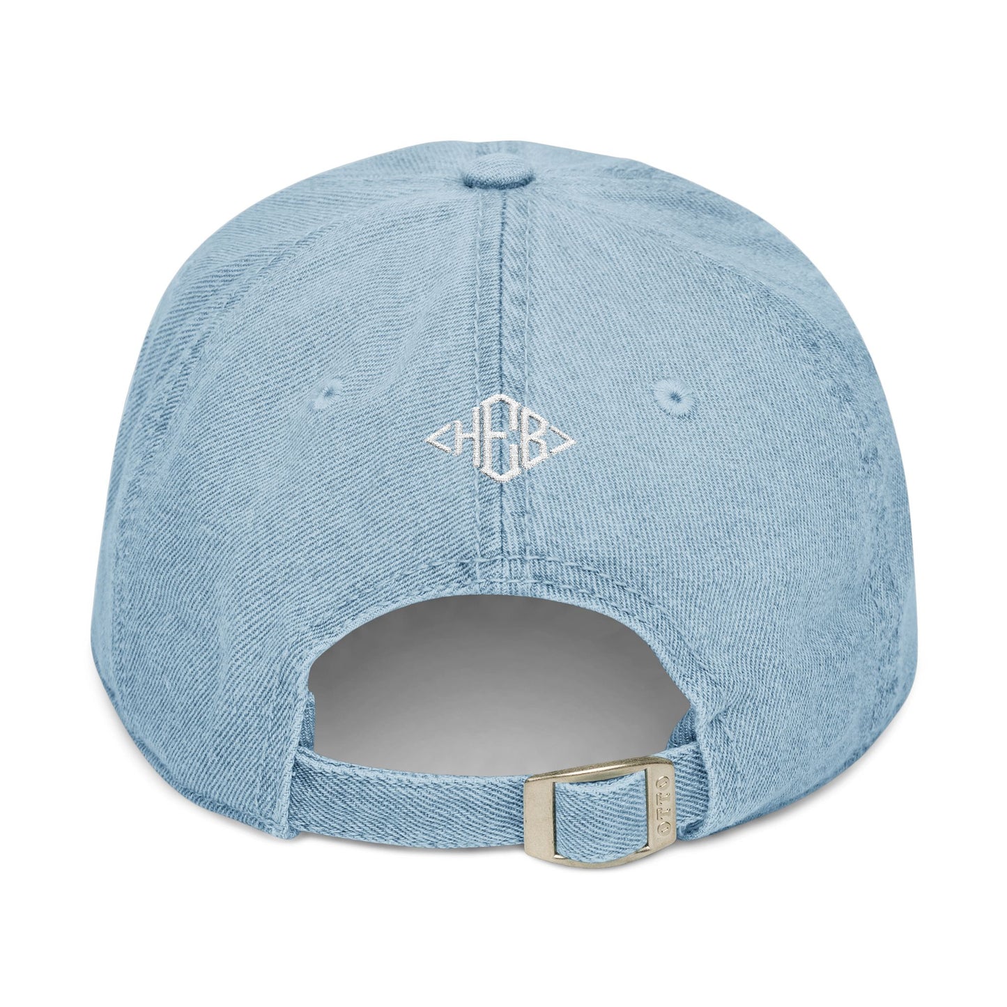 Hebrews 01-02 Designer OTTO CAP Embroidered Denim Hat (3 colors)