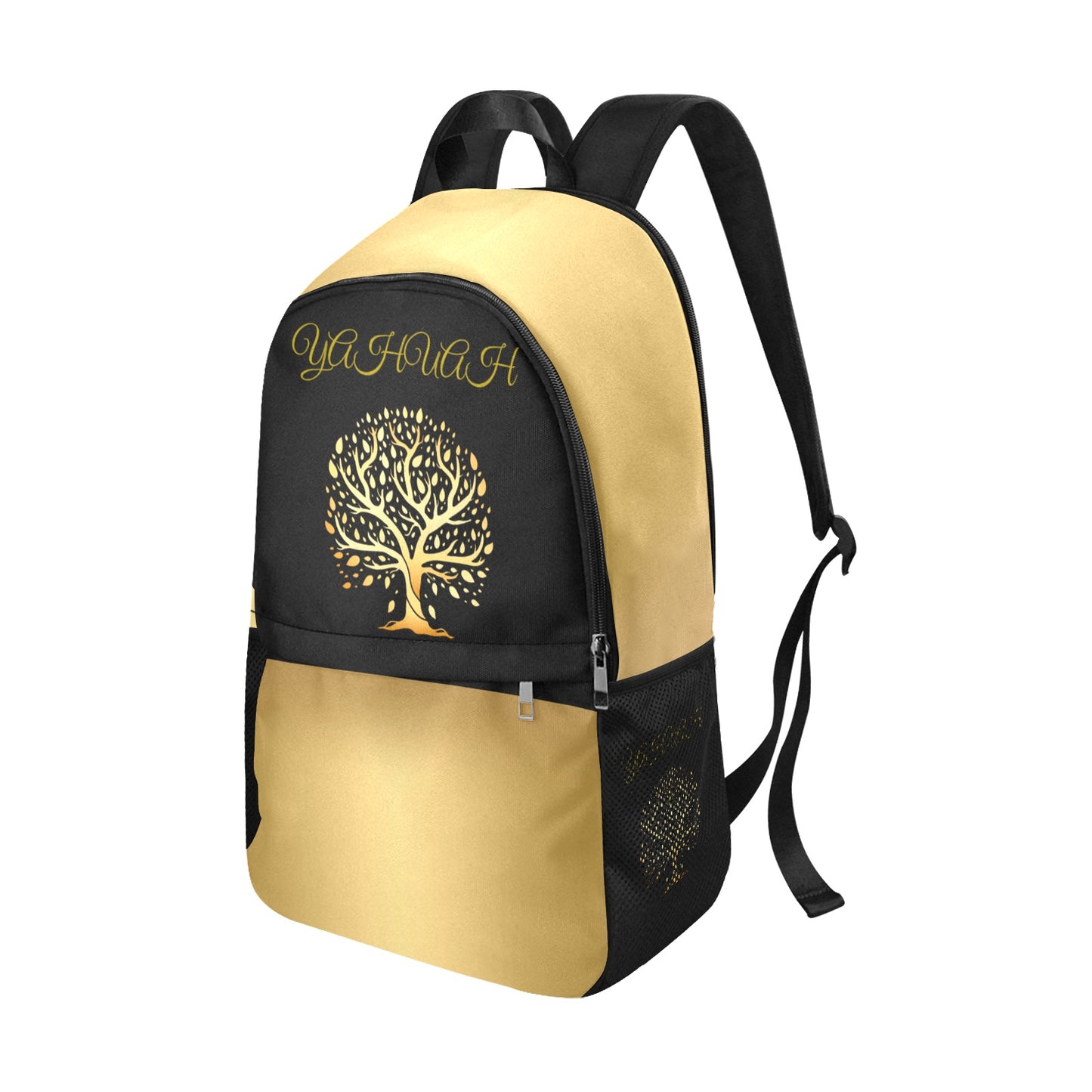 Yahuah-Tree of Life 01 Elect Designer Multi-function Backpack with Front Pocket