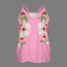 Load image into Gallery viewer, TRP Floral Print 03 Designer V-neck Loose Fit Racerback Cami Top