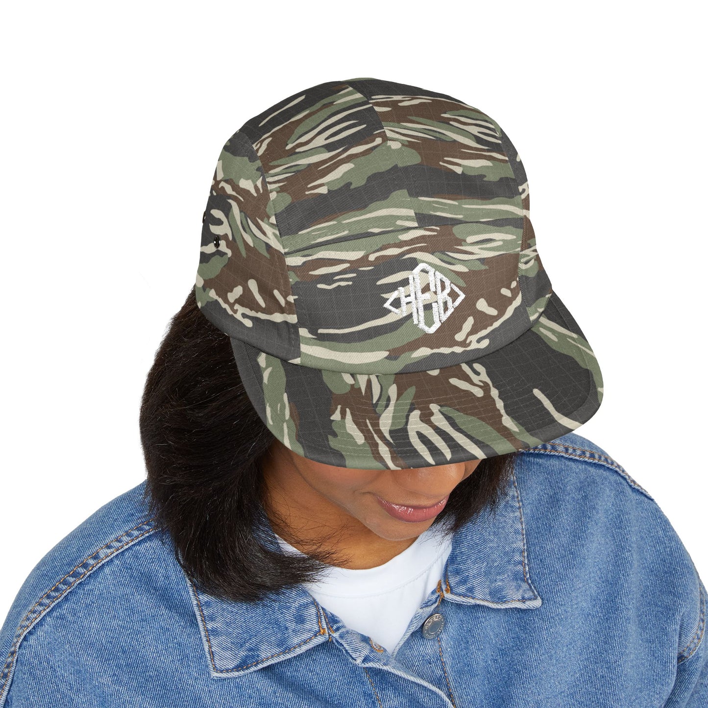 Hebrews 01-02 Designer Yupoong Embroidered 5 Panel Cap (6 colors)