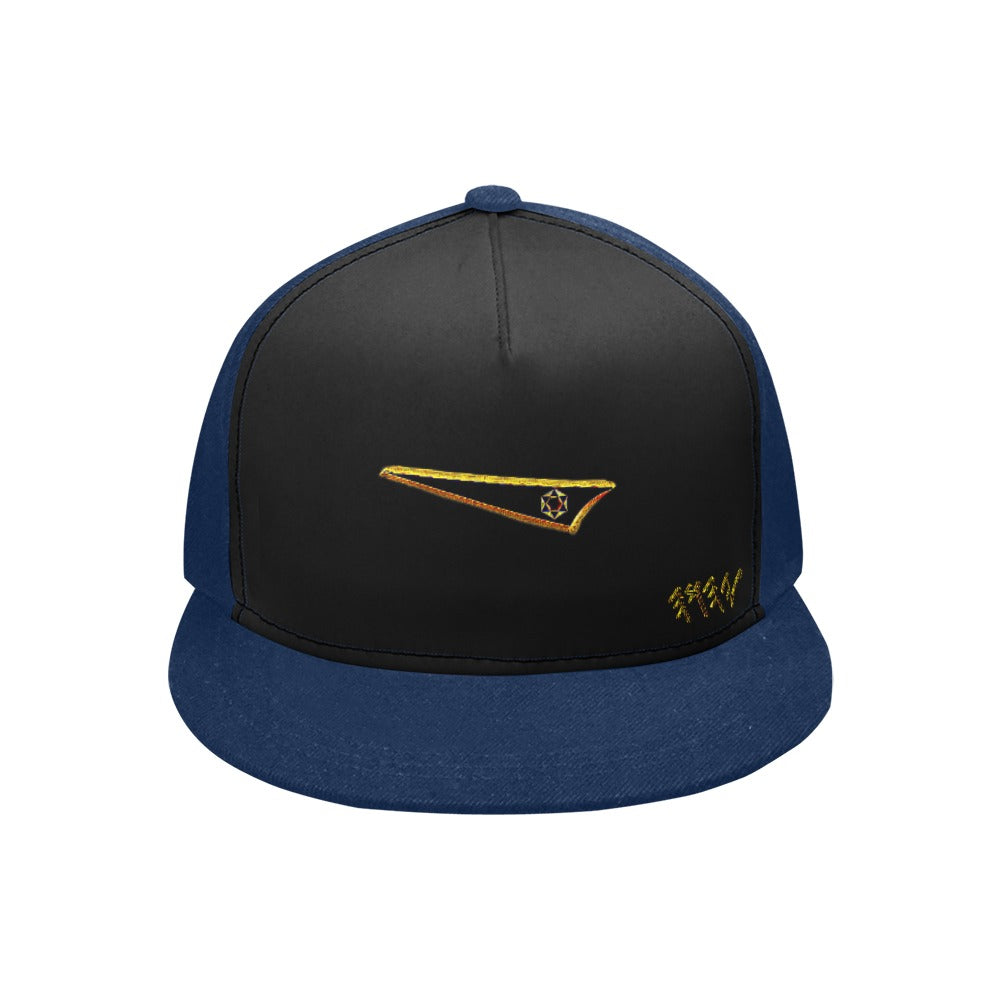 BREWZ 01-01 Designer Flat Brim Baseball Cap (5 colors)