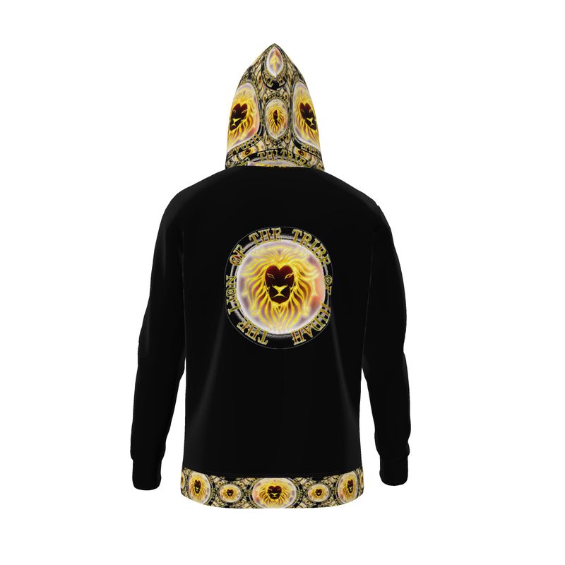 Yahusha-The Lion of Judah 03-01 Designer Unisex Full Zip Hoodie