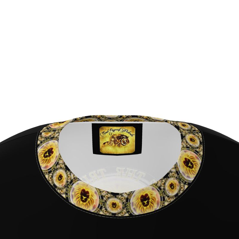 Yahusha-The Lion of Judah 03-01 Men's Designer Oversized T-shirt