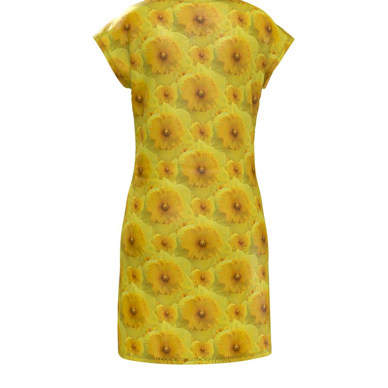 TRP Floral Print 09: Tulips 01 Designer Tunic T-shirt Dress