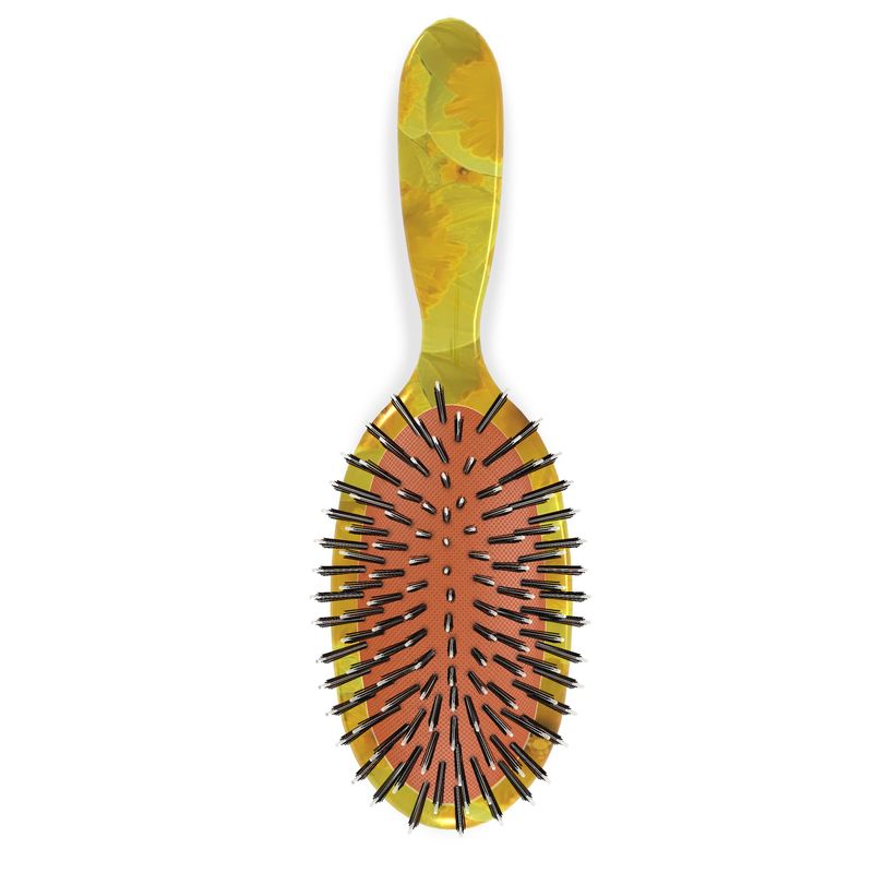 TRP Floral Print 09: Tulips 01 Designer Hairbrush