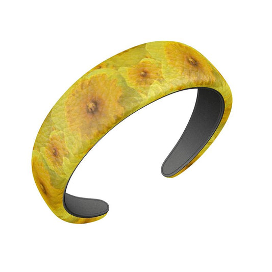 TRP Floral Print 09: Tulips 01 Designer Leather Headband
