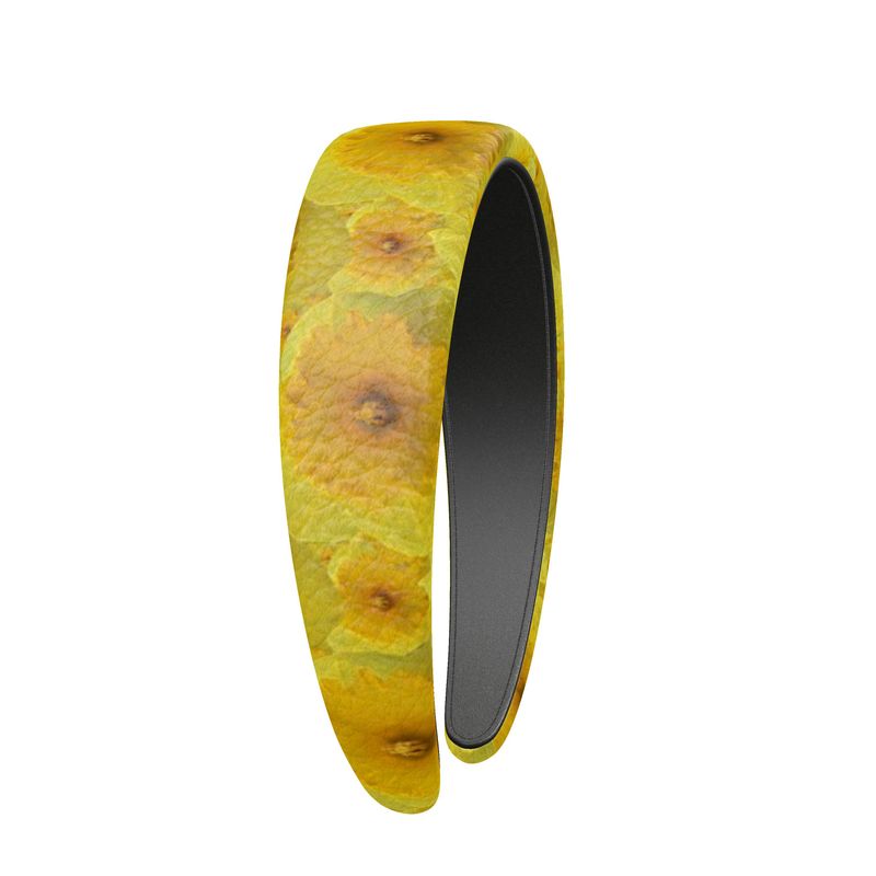 TRP Floral Print 09: Tulips 01 Designer Leather Headband