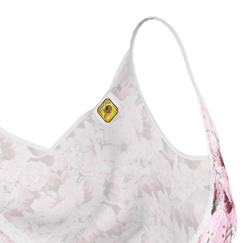 TRP Floral Print 01: Cherry Blossoms 01 Designer Cami Top