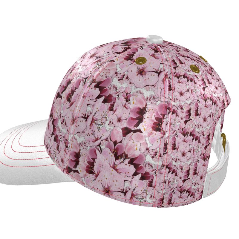 TRP Floral Print 01: Cherry Blossoms 01 Designer Baseball Cap