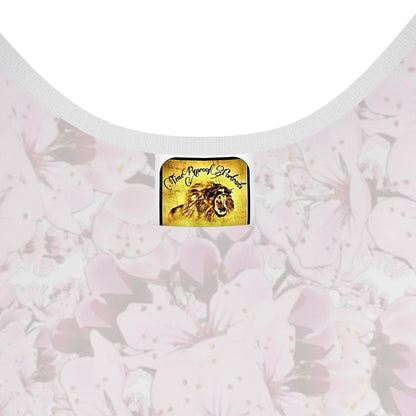 TRP Floral Print 01: Whimsical Sakura Symphony 01-01 Cotton Jersey Tank
