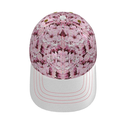 TRP Floral Print 01: Cherry Blossoms 01 Designer Baseball Cap