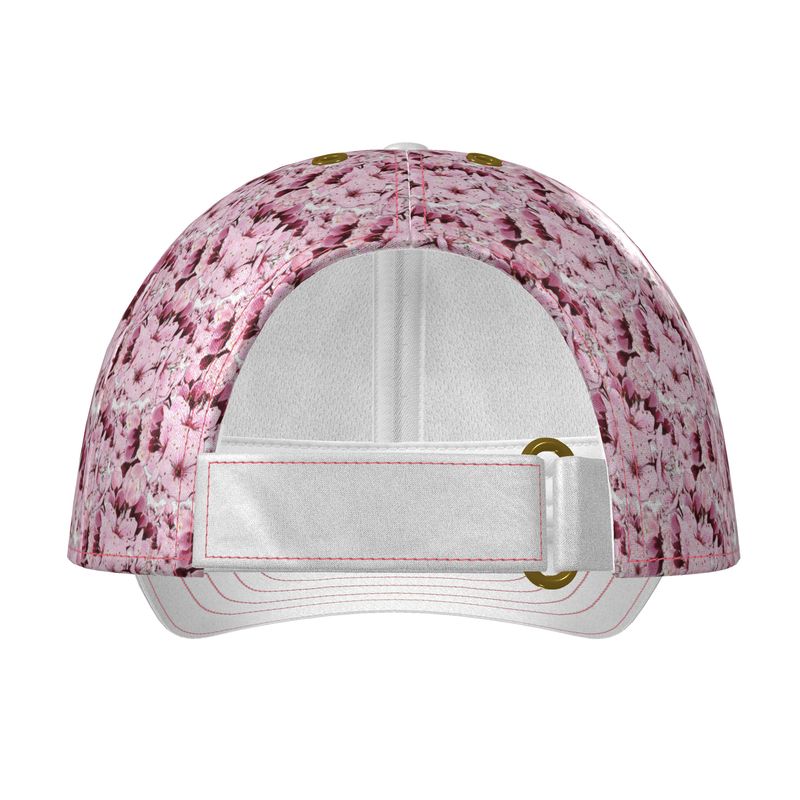 TRP Floral Print 01: Cherry Blossoms 01 Designer Baseball Cap