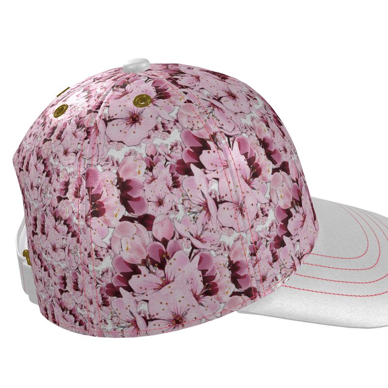 TRP Floral Print 01: Cherry Blossoms 01 Designer Baseball Cap