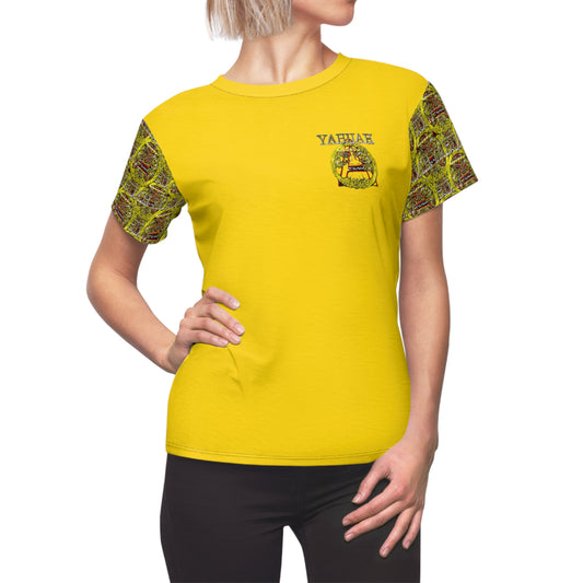 A-Team 01-01 Gold Ladies Designer T-shirt