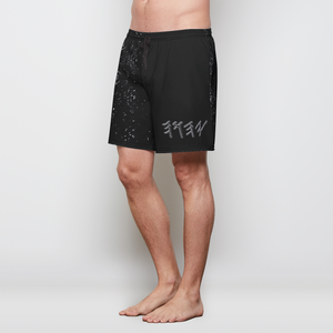 Yahuah Logo 01-01 Men's Designer Swim Trunks with Lining