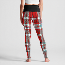 Load image into Gallery viewer, TRP Twisted Patterns 06: Digital Plaid 01-03A Designer High Waist Leggings