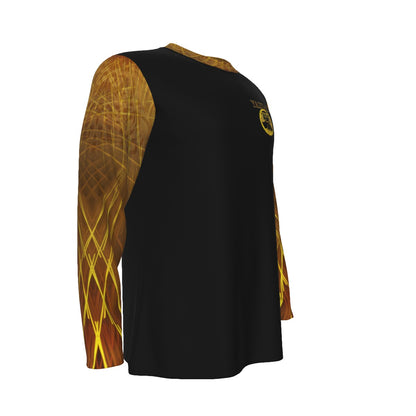 Yahuah-Tree of Life 02-03 Voltage Men's Long Sleeve Cotton T-shirt