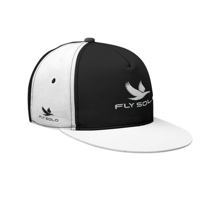 "Fly Solo" Night/Day | Men's Peaked Snapback Cap