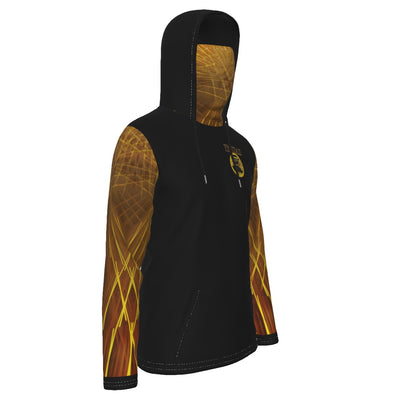 Yahuah-Tree of Life 02-03 Voltage Men's Designer Hoodie with Face Mask
