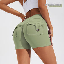 Load image into Gallery viewer, Solid Color Nude Feel Nylon Sports Shorts (8 colors)