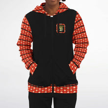 Load image into Gallery viewer, Yahuah Logo 02-01 Designer Fashion Triblend Unisex Full Zip Hoodie