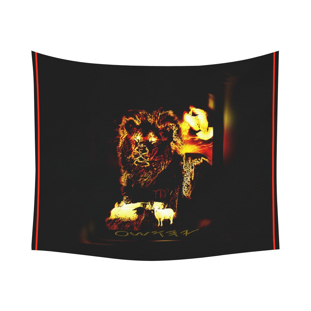 Prince of Peace 01-01 Polyester Peach Skin Wall Tapestry, 5 ft. (W) x 4.25 ft. (H)