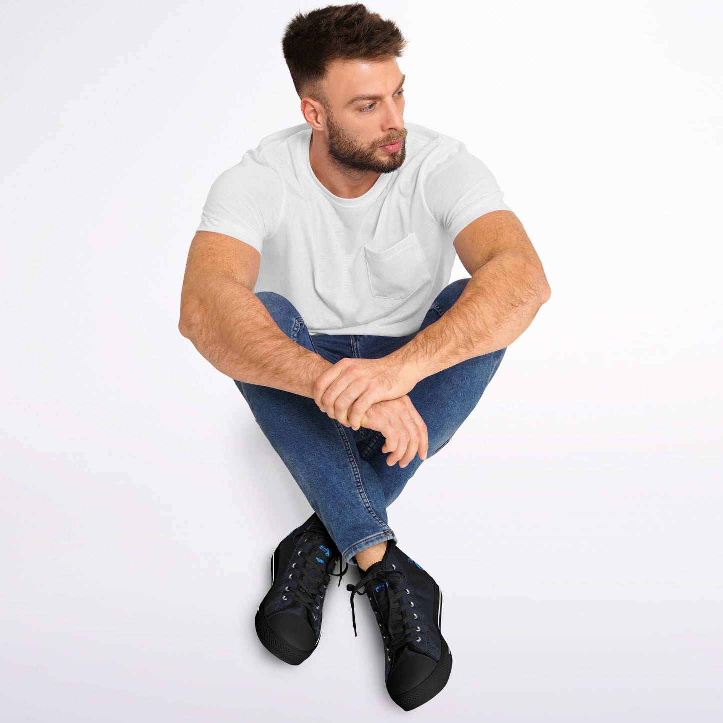 Yahuah-Tree of Life 02-02 Urban Peak Unisex High Top Canvas Sneakers