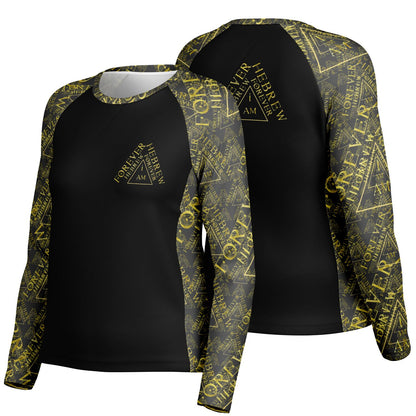 I AM HEBREW 03-01 Women's Long Sleeve Raglan T-Shirt