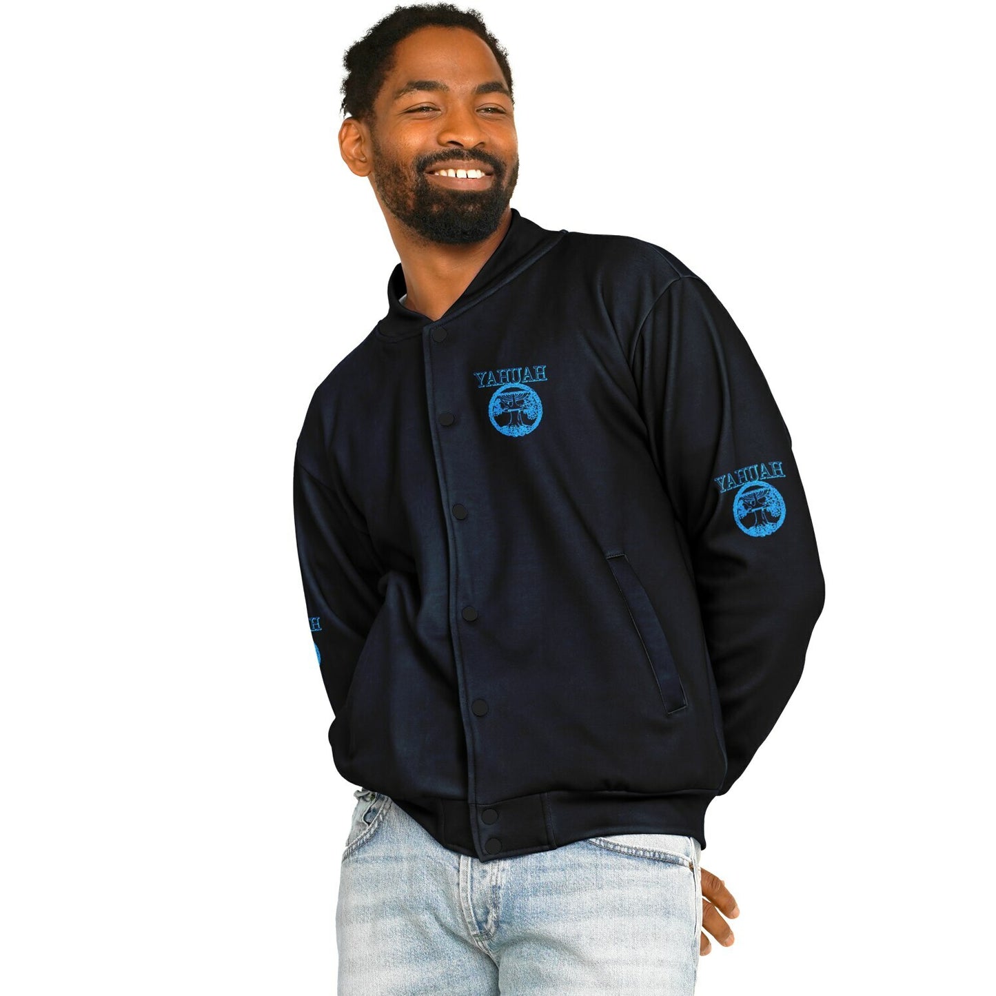 Yahuah-Tree of Life 02-02 Designer Varsity Jacket