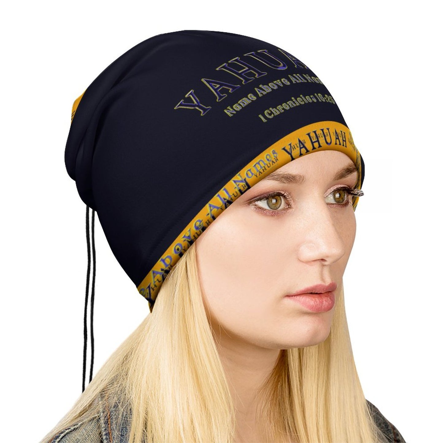 Yahuah-Name Above All Names 02-01 Designer Universal Neck Gaiter