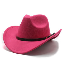 Load image into Gallery viewer, Solid Denim Cowboy Hat (8 colors)