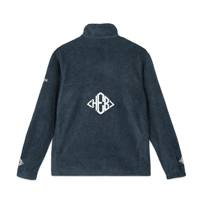 Hebrews 01-03 Designer Columbia Embroidered Unisex Fleece Track Jacket (3 colors)