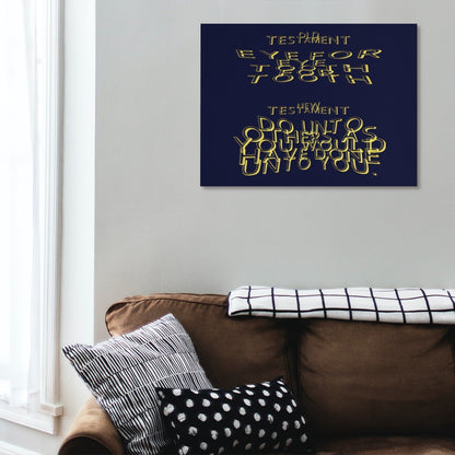 Commandment Keepers 02-02 Canvas Print, 18x24 inches, 2 colors