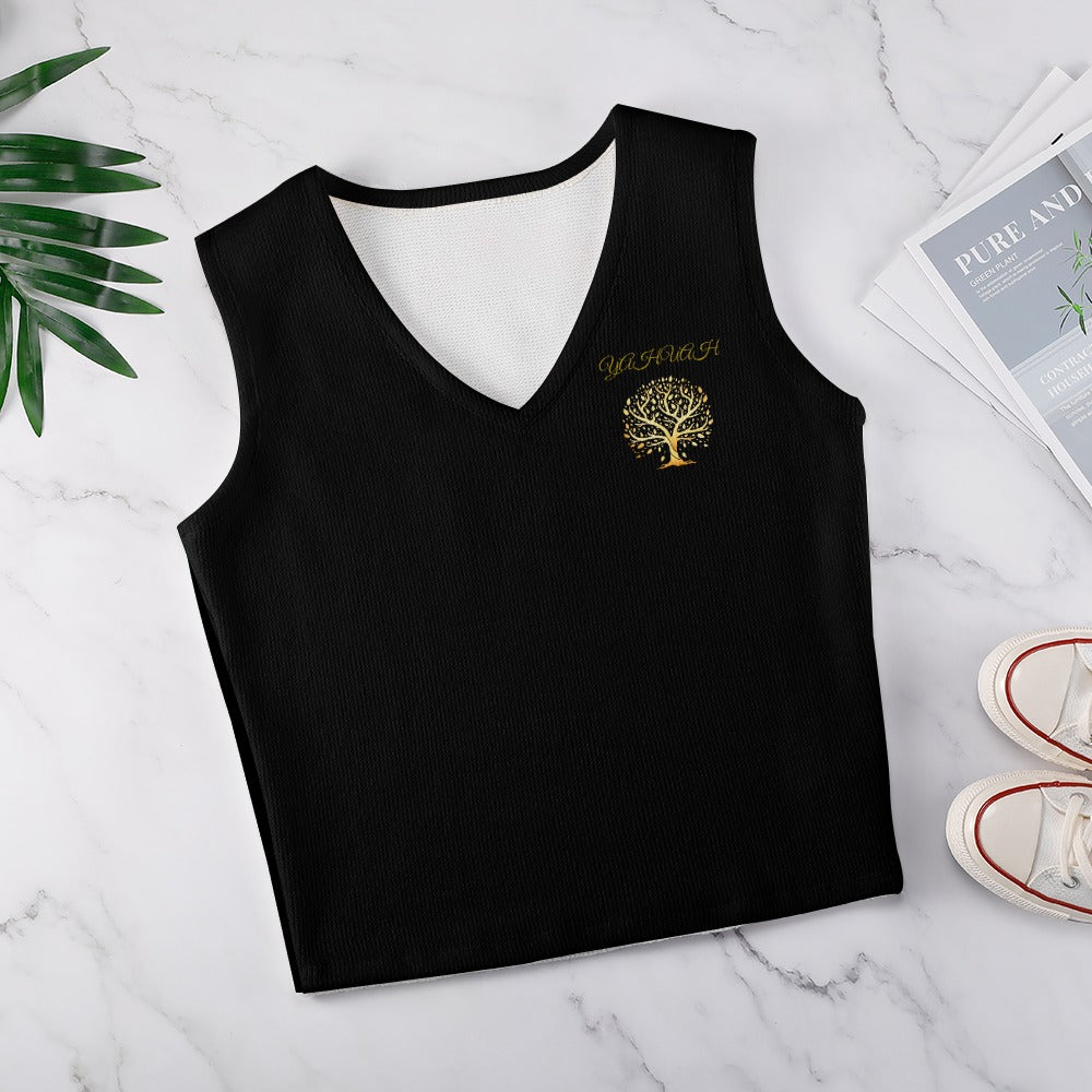 Yahuah-Tree of Life 01-01 Designer Knit Vest