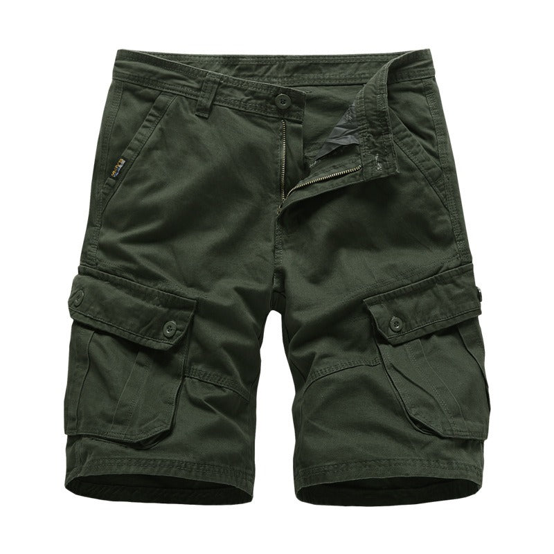 Straight Leg Male Cargo Denim Shorts (5 colors)