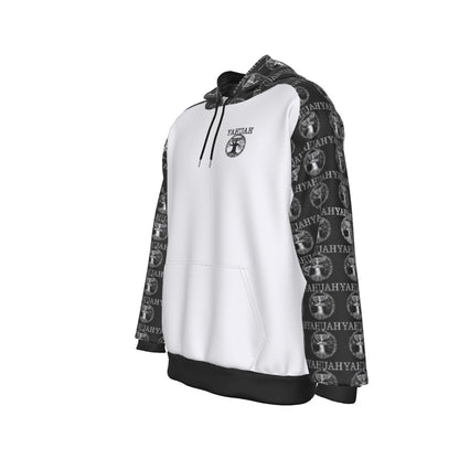 Yahuah: Tree of Life (02-05) - The Dualism Refined | Men's Raglan Hoodie
