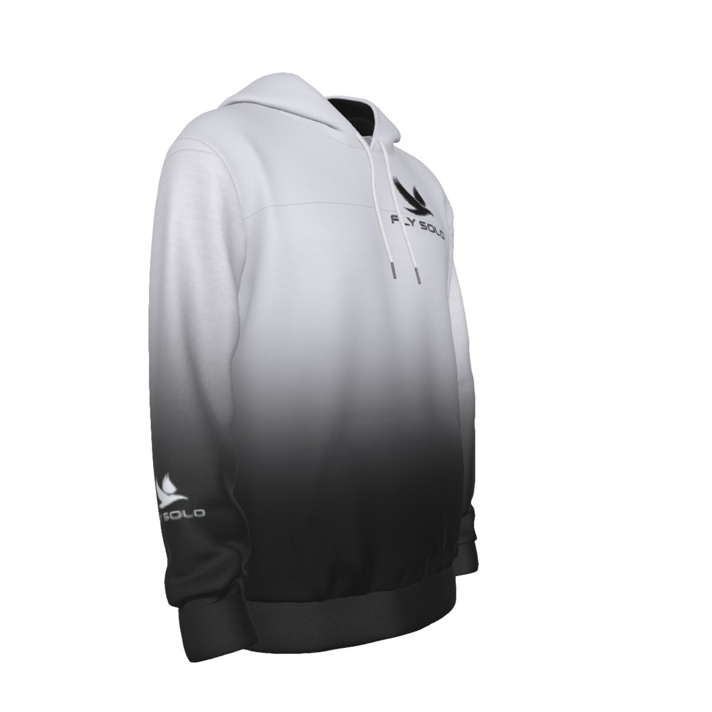 "Fly Solo" Night/Day | Men's Fleece Hoodie