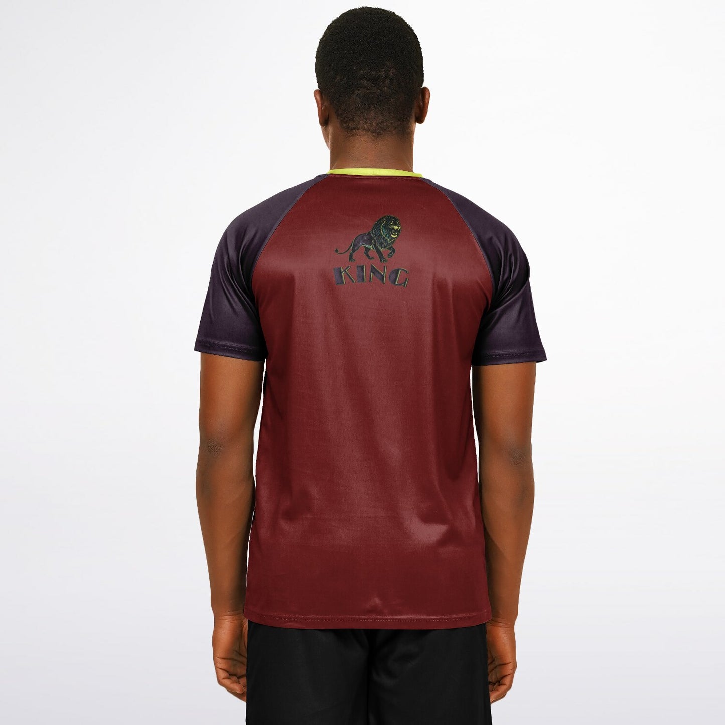 KING 01-02 Men's Designer Raglan T-shirt