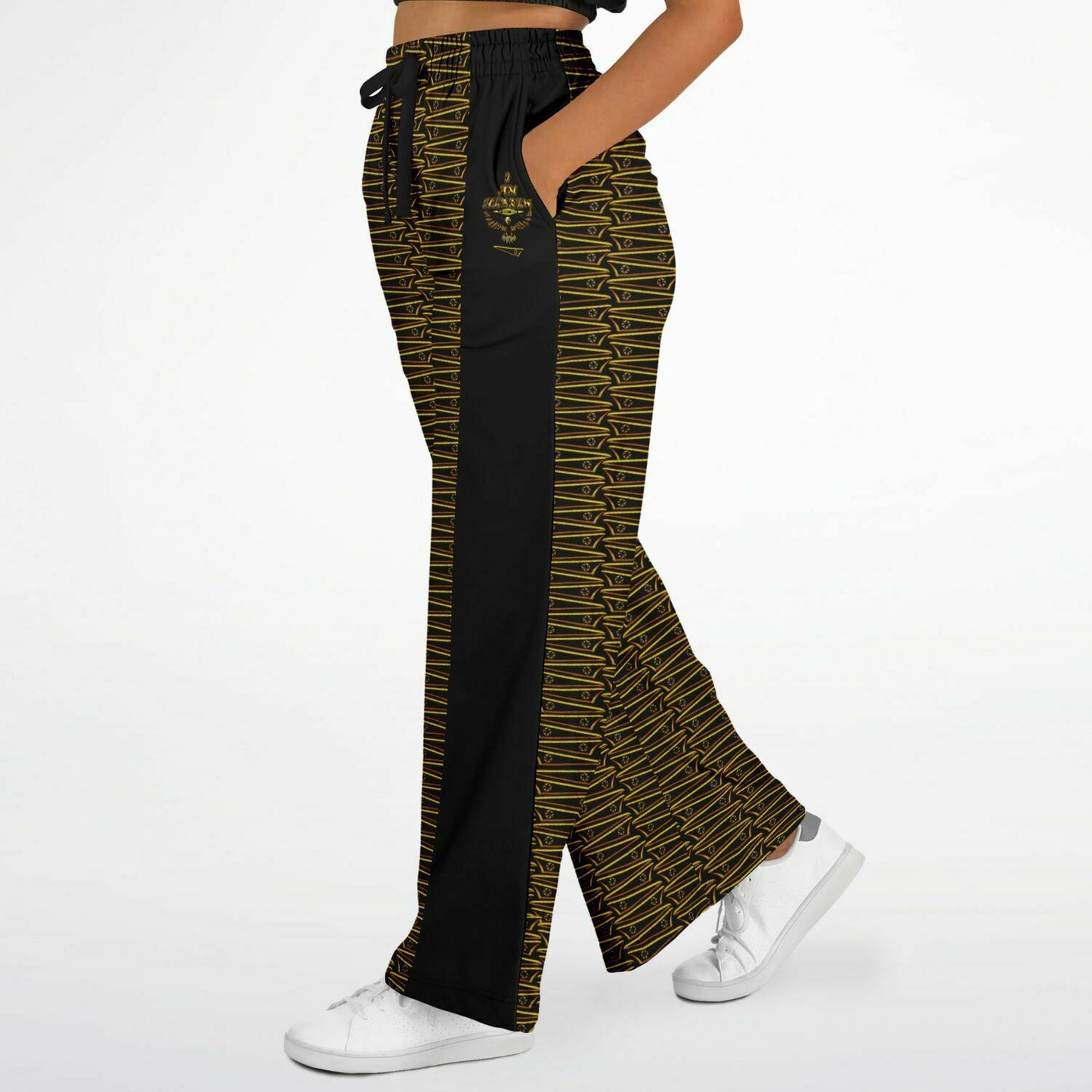 BREWZ Elected Ladies Designer Fashion Triblend Flare Sweatpants