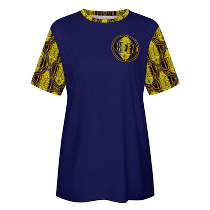 Hebrew World 02-01 Ladies Designer Cotton T-shirt (5 colors)