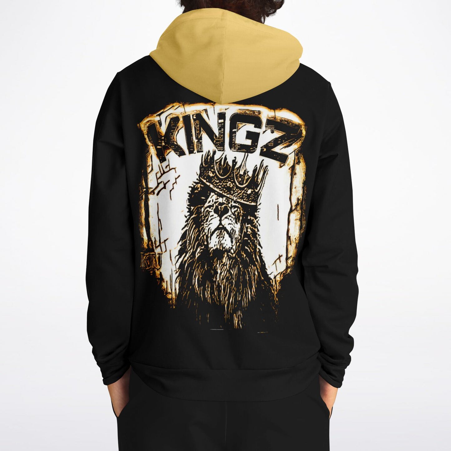 KINGZ 01-01 Men's Designer Athletic Pullover Hoodie