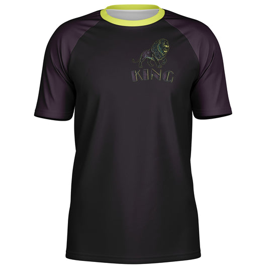 KING 01-01 Men's Designer Raglan T-shirt