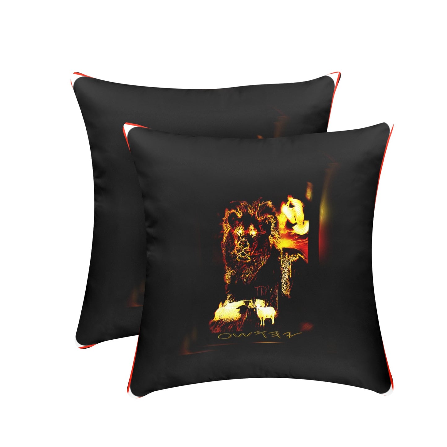 Prince of Peace 01-01 Polyester Peach Skin Pillowcases, 1.6 ft. x 1.6 ft