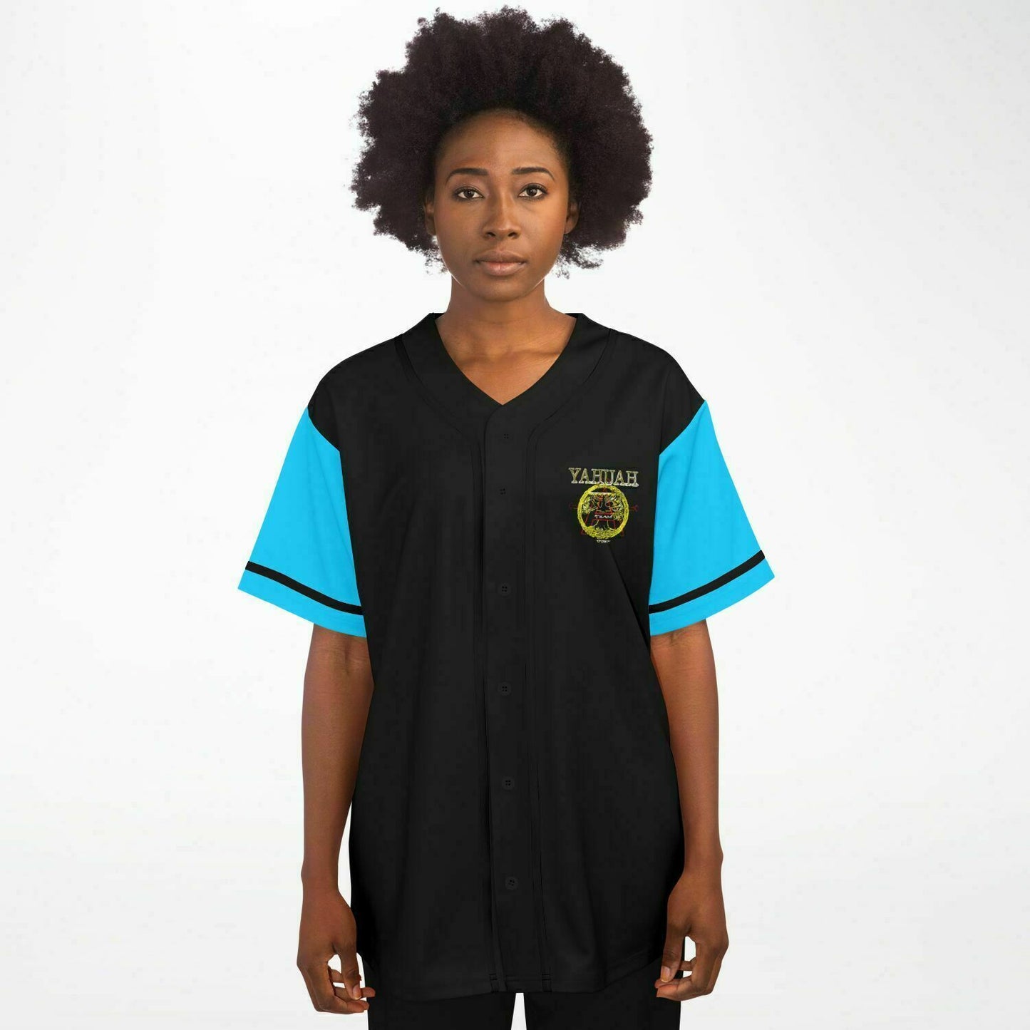 A-Team 01 Blue Designer Baseball Jersey