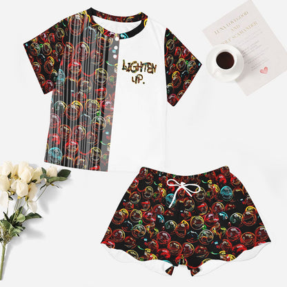 Outspoken Designs 01-01 "Lighten Up" Designer Lounge T-shirts & Shorts