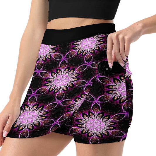 Geometrical Design Apparel 01-01 Designer Skorts